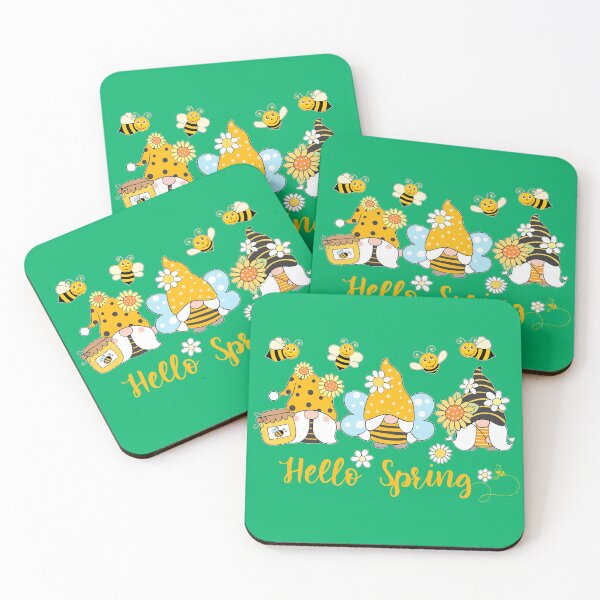 Item preview, Hello Spring Gnome Bees designed and sold by MagicBoutique.
