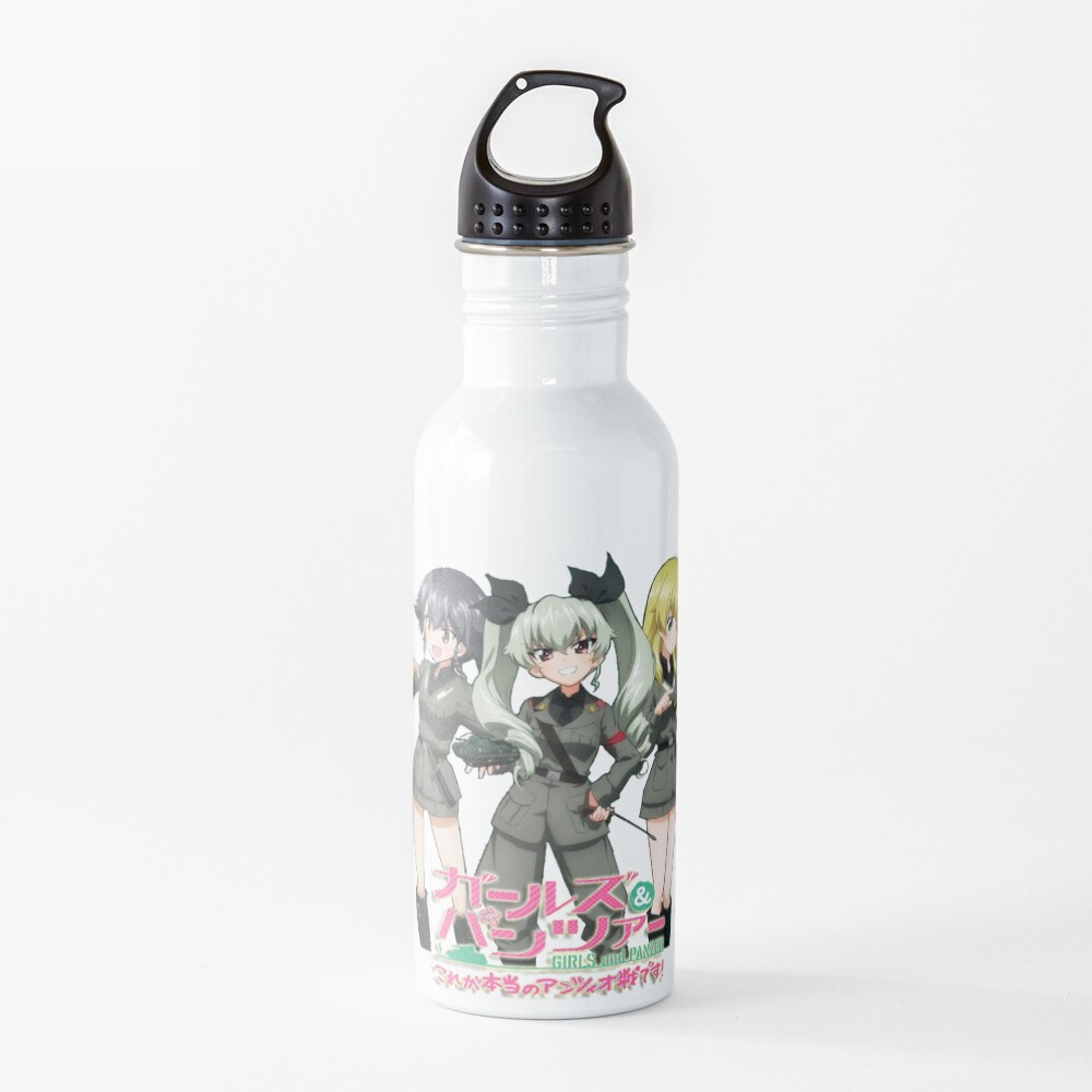Girls Und Panzer - logo Water Bottle