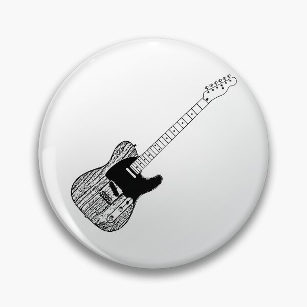 Item preview, Telecaster Black and White designed and sold by NorthernIdeas.