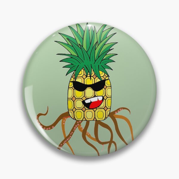 Item preview, Badass Pineapple Octopus designed and sold by DiensDesign.