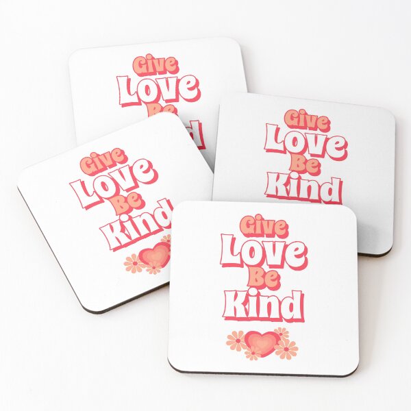 Item preview, Give Love & Be Kind(White Background) designed and sold by YOYOCollection.