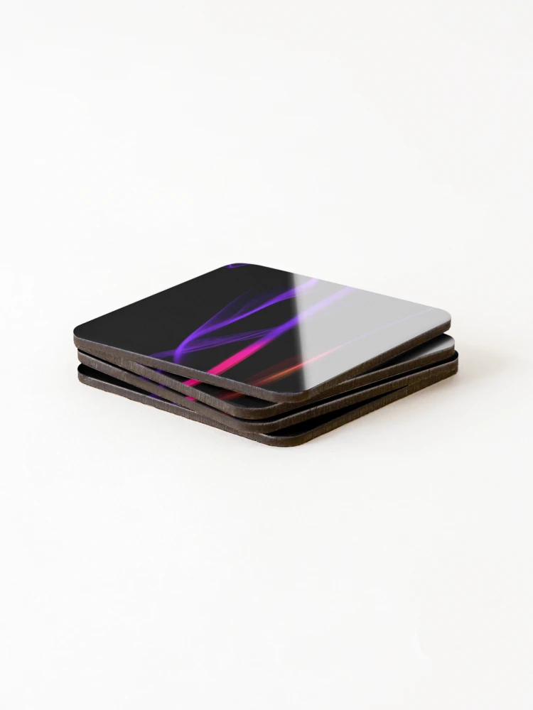 Thumbnail 4 of 5, Coasters (Set of 4), Smoke Design designed and sold by Rachael Atkins.