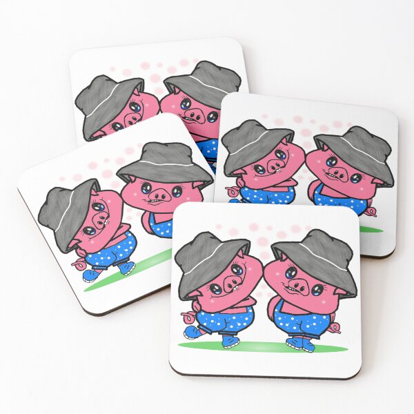 Item preview, Cute pigs  designed and sold by Shirley cute art .