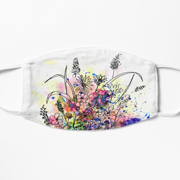 Flower pot medley Mask