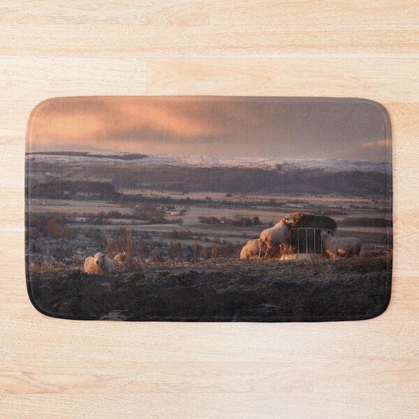 Item preview, Sunrise over Stirling with Sheep designed and sold by TMcG72.