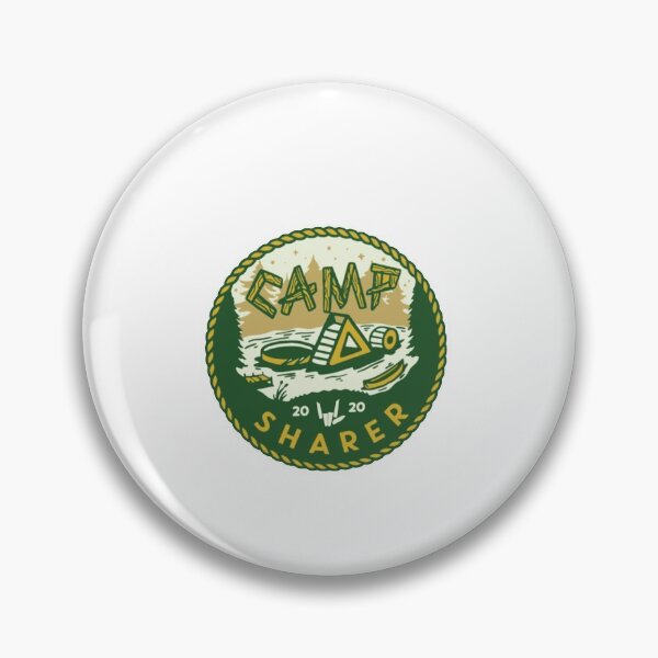 Item preview, Stephen Sharer Merch Camp Sharer Badge designed and sold by Janetteusiluoto.