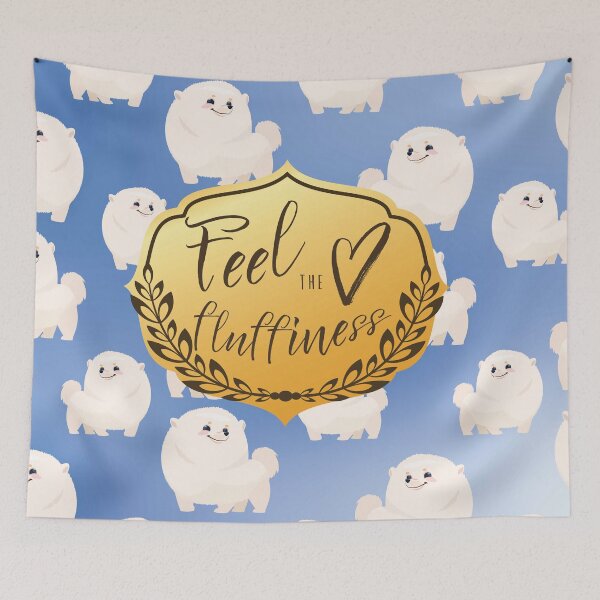 Item preview, Feel the fluffiness pomeranian love designed and sold by Night-Music.