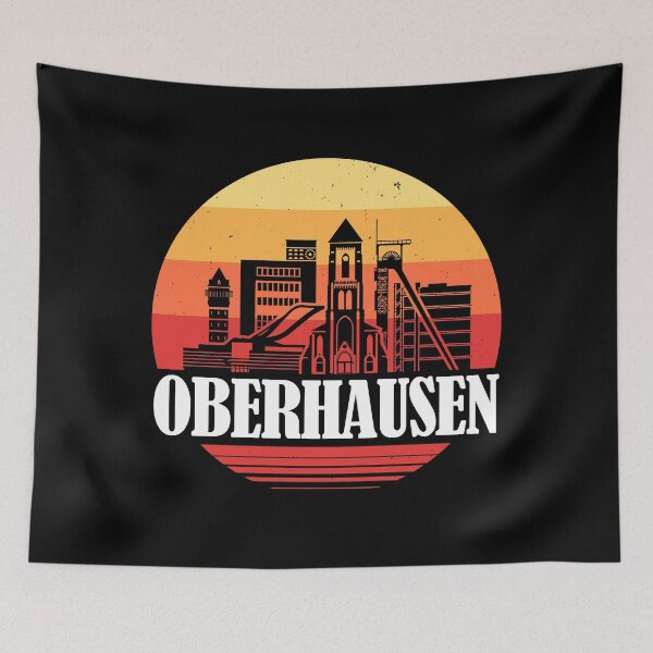 Item preview, Oberhausen Retro Skyline designed and sold by 1681830934131.