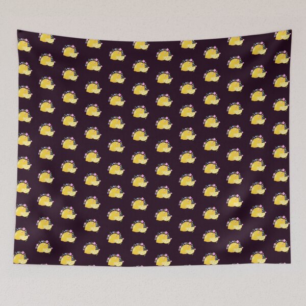 Item preview, Happy Lemon, Floral Lemon, Lemon Floral Art, Smiling Lemon, Lemon with Flowers, Blooming Lemon designed and sold by Warenae.