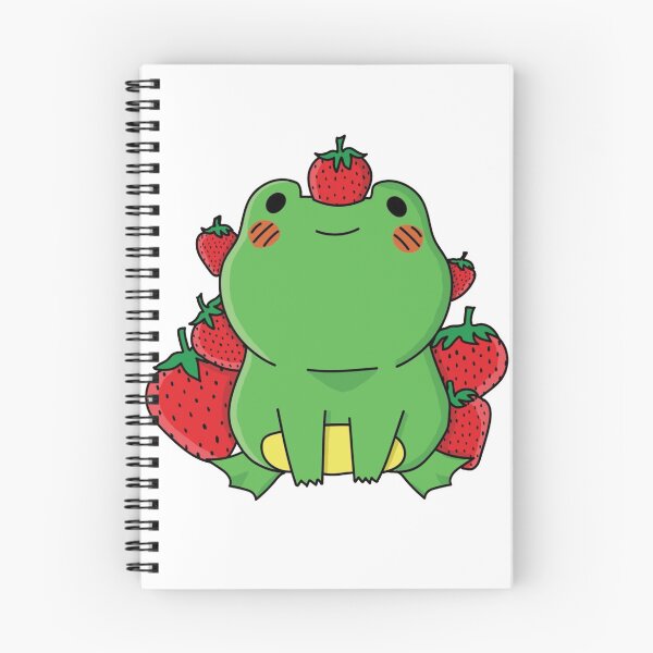 Item preview, Frog with strawberrys designed and sold by Roisin678.