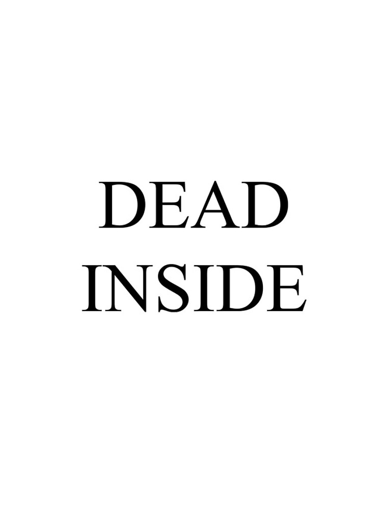 Thumbnail 5 of 5, iPhone Case, dead inside designed and sold by masterpieced.