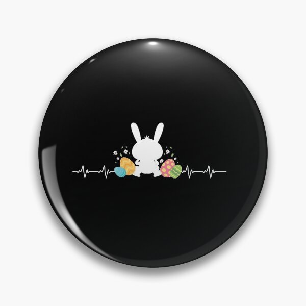 Item preview, Heartbeat Cardiogram Happy Easter With Easter designed and sold by maddinstgt.