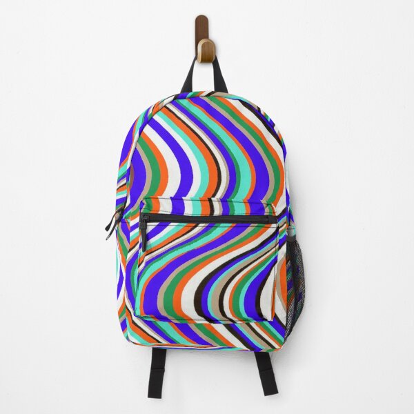Item preview, Retro Wavy Psychedelic Vertical Lines Op Art (Version 2) designed and sold by GingerEccentric.