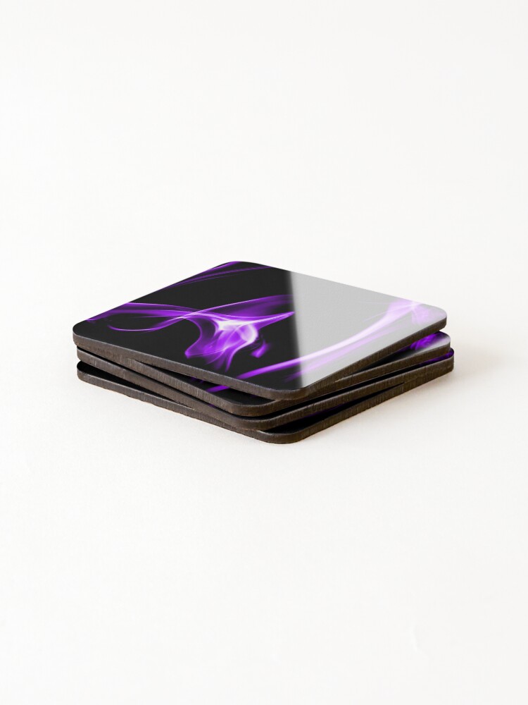 Thumbnail 4 of 5, Coasters (Set of 4), Smoke Design designed and sold by Ralad2021.