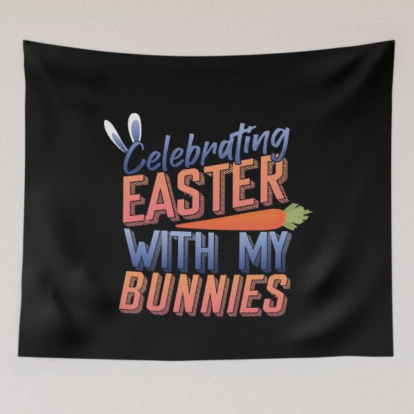 Item preview, Celebrating Easter With My Bunnies - Easter Girl designed and sold by maddinstgt.
