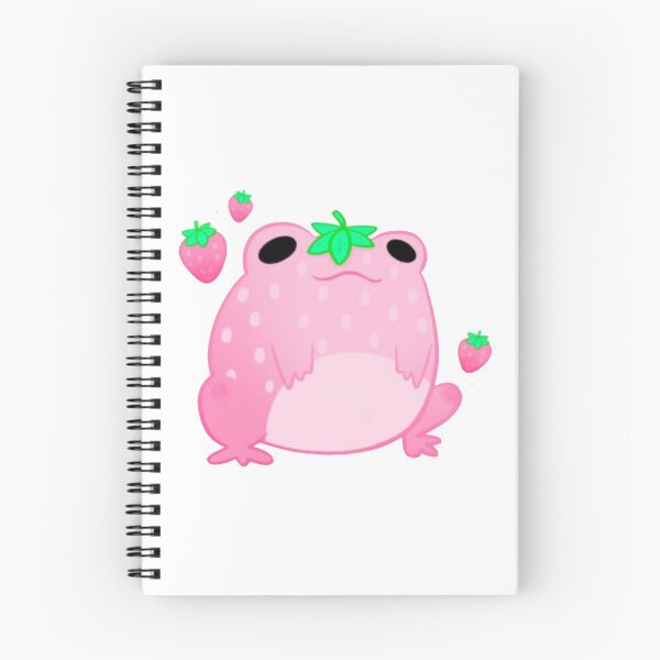 Item preview, Strawberry loving frog designed and sold by Roisin678.