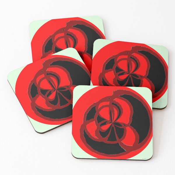 Item preview, Circular red black composition designed and sold by dELLaS-Ghoust.