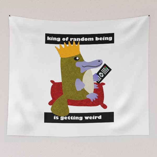 Item preview, King of random being is getting weird designed and sold by Xdelacra.