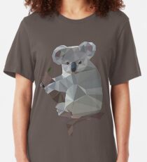 Polygonal Koala Slim Fit T-Shirt