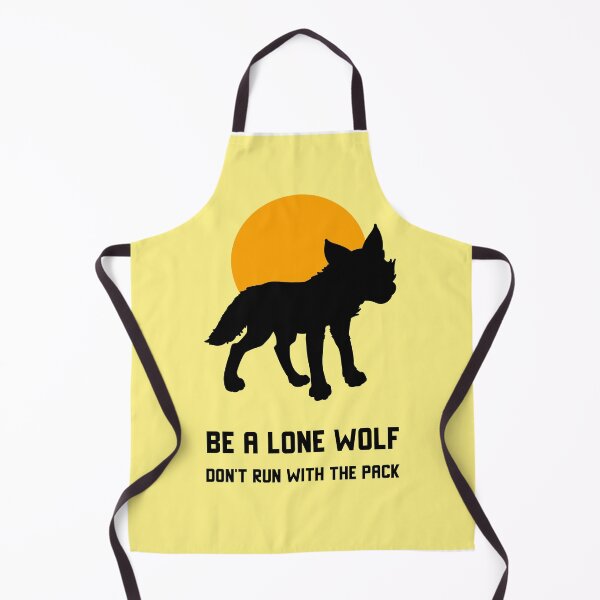 Item preview, Be A Lone Wolf Don't Run With The Pack designed and sold by MottoDigging.