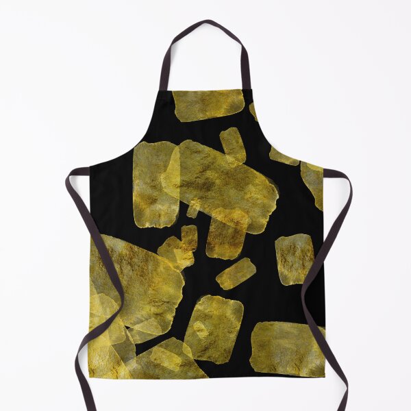 Item preview, Exquisite ethereal inky metallic gold watercolor abstract designed and sold by SilverSpiral.