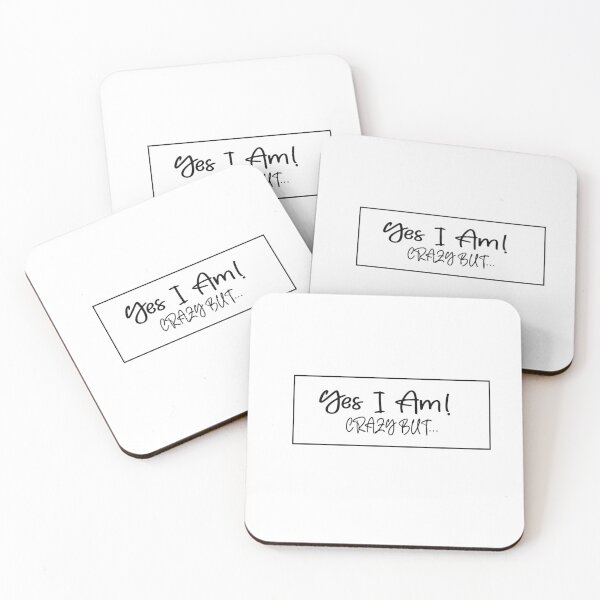 Item preview, Yes I am Crazy but... designed and sold by BTGTEES.