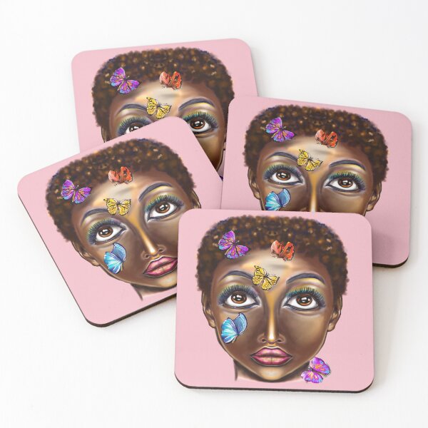 Item preview, Butterfly kisses Lashes eyelashes, brown eyes looking upwards at pretty butterlies. The eyes have it, beauty is in the eye of the beholder designed and sold by Artonmytee.