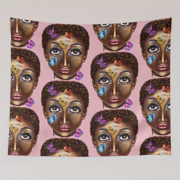Item preview, Butterfly kisses Lashes eyelashes, brown eyes looking upwards at pretty butterlies. The eyes have it, beauty is in the eye of the beholder designed and sold by Artonmytee.