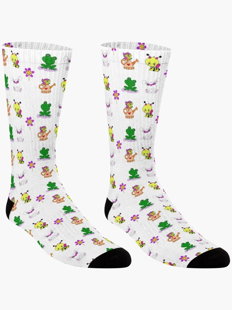 Thumbnail 3 of 5, Socks, Cute , Fun , Spring Animals and Insects designed and sold by RomeoSketches.