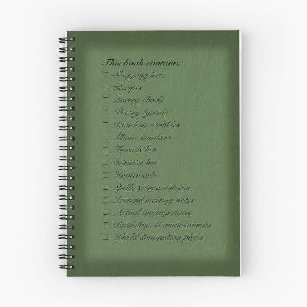 Item preview, This Book Contains... designed and sold by Triceraturtle.