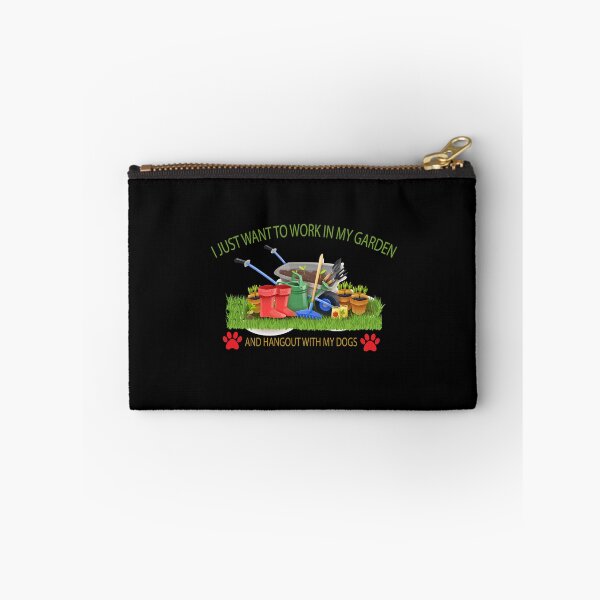 Item preview, I Just Want To Work In My Garden And Hangout With My Dogs designed and sold by hicham4you.