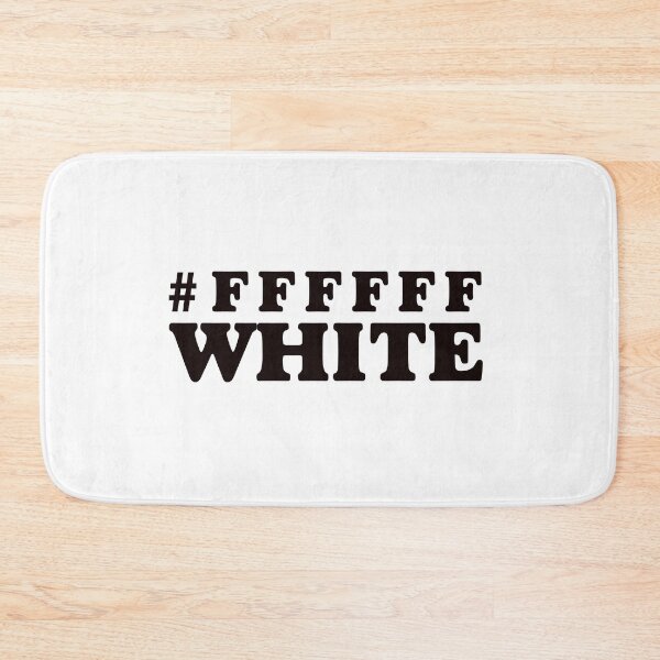 Item preview, White Hex Code Color #FFFFFF  designed and sold by MinimalSketches.