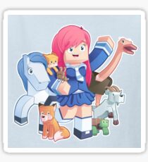 LDShadowLady sticker Sticker