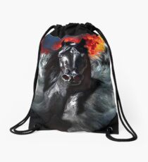 Dark Horse Drawstring Bag
