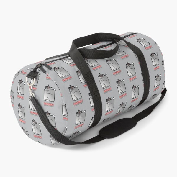 Item preview, Easter Bunny Retro Square Squnny Grey designed and sold by Quooki.
