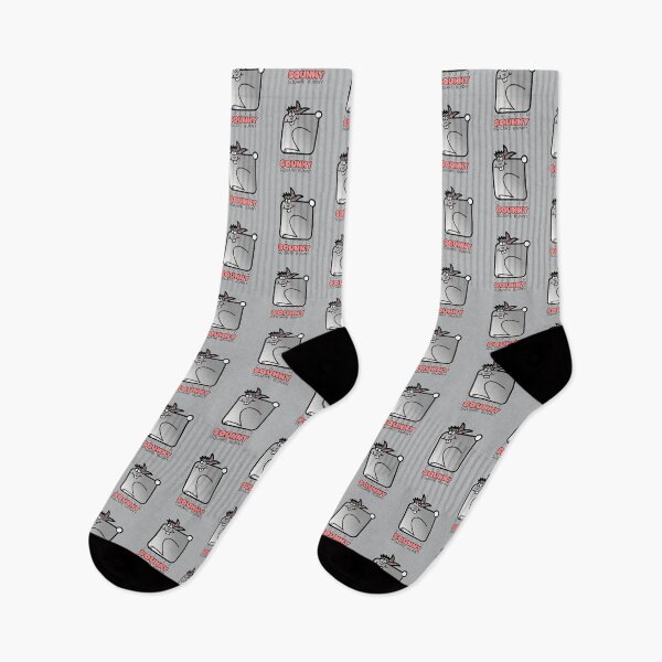 Item preview, Easter Bunny Retro Square Squnny Grey designed and sold by Quooki.