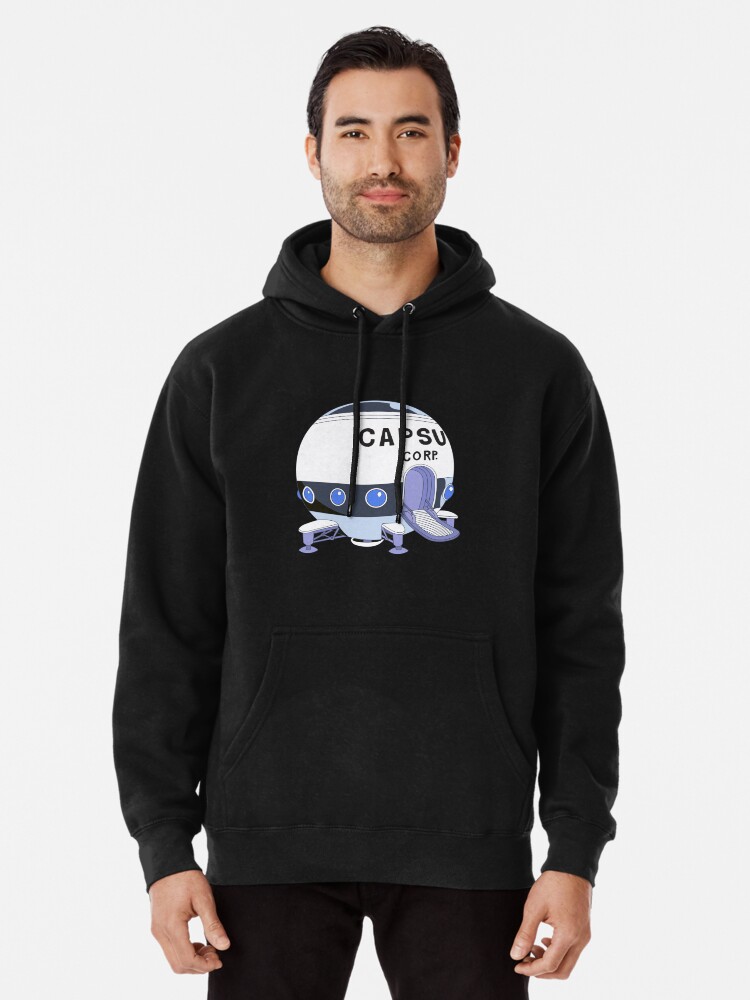 Capsule Corp Dragon Ball Spaceship Pullover Hoodie for Sale by La Ermitania Redbubble