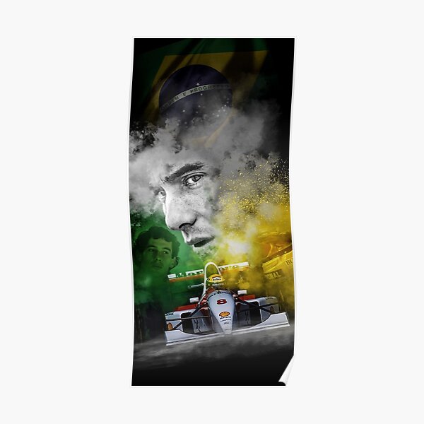 Papier peint Ayrton Senna Poster