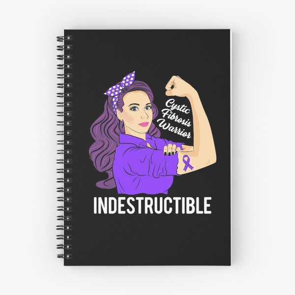 Item preview, Cystic Fibrosis Warrior Indestructible Awareness Fighter designed and sold by ZNOVANNA.