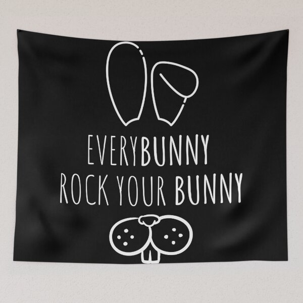 Item preview, Everybunny rock your bunny-funny easter 2021 design designed and sold by MargheritaLidia.