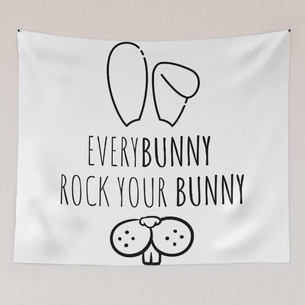 Item preview, Everybunny rock your bunny-funny easter 2021 design designed and sold by MargheritaLidia.