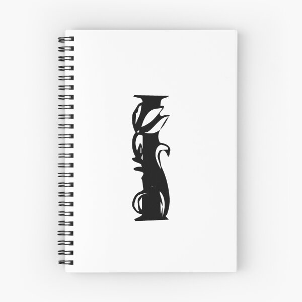 Item preview, Floral letter I designed and sold by DarkArtStudio.