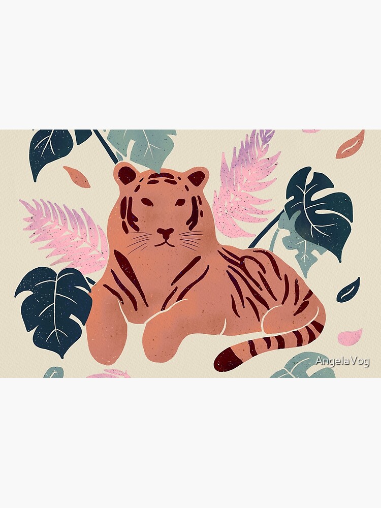 Tiger im Dschungel von AngelaVog