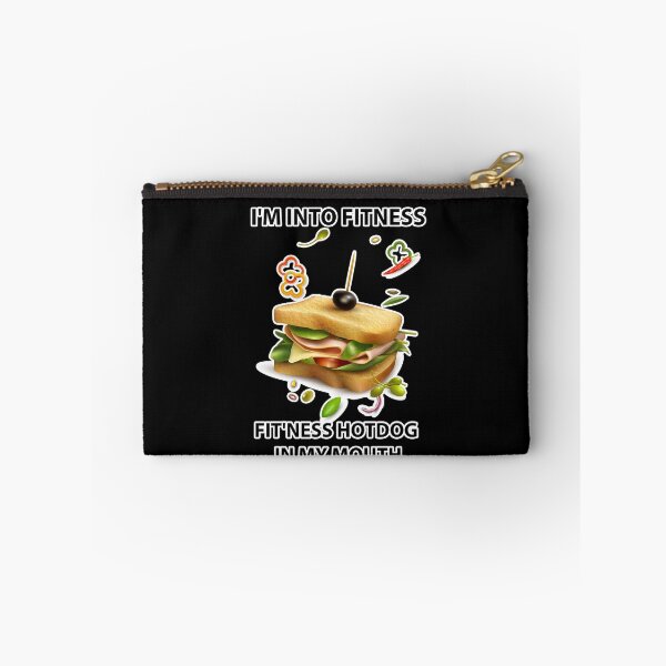 Item preview, i'm into fitness fit'ness hotdog in my mouth designed and sold by hicham4you.