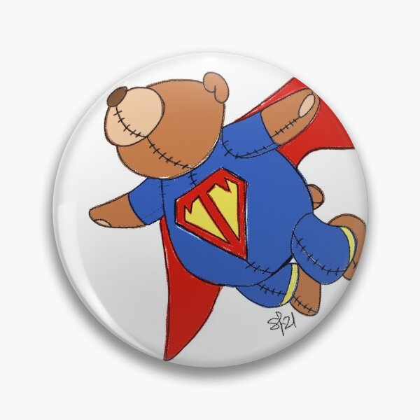 Item preview, Teddy superhero darker version  designed and sold by Pittstop.