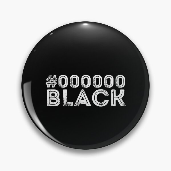 Item preview, Black Hex Code Color #000000 Rust designed and sold by MinimalSketches.