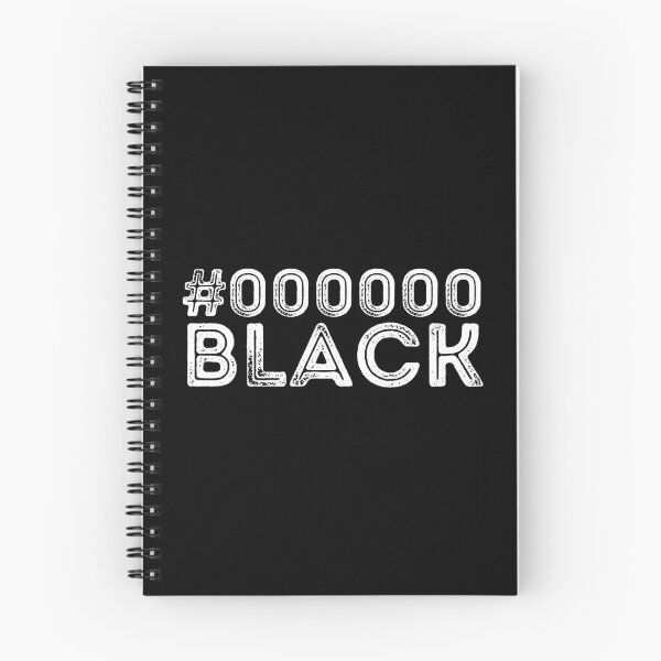 Item preview, Black Hex Code Color #000000 Rust designed and sold by MinimalSketches.