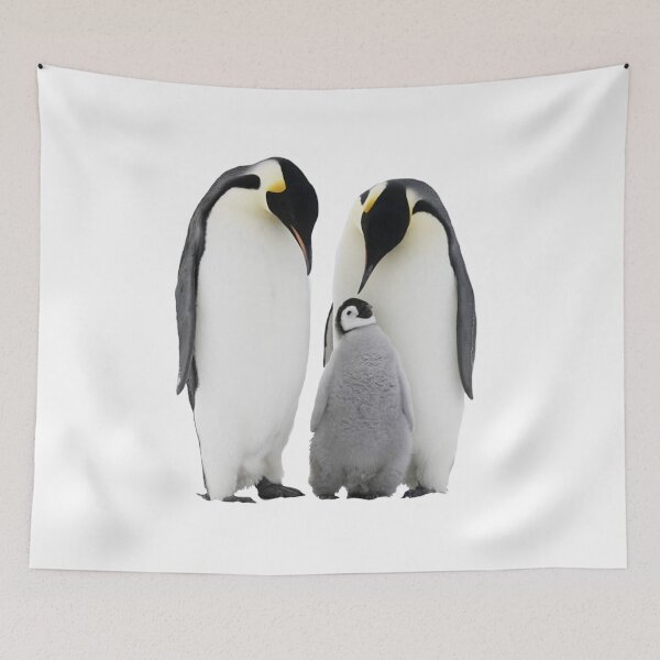 Item preview, Penguin Family designed and sold by DoodleDashCollective.