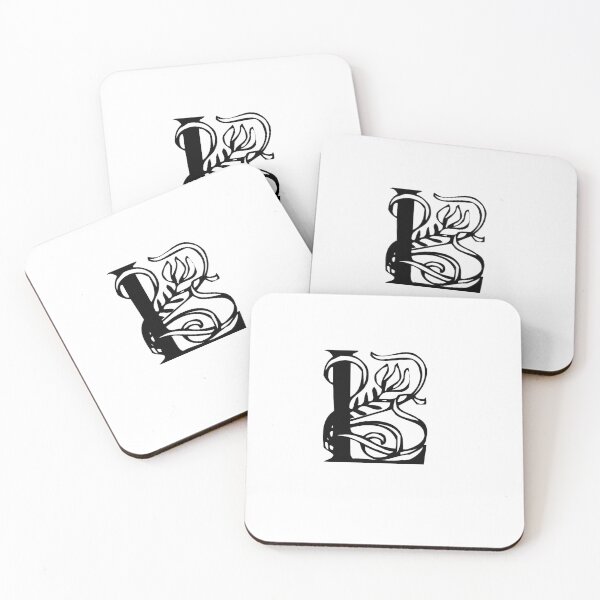 Item preview, Floral letter L designed and sold by DarkArtStudio.