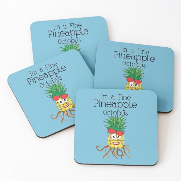 Item preview, I'm A Fine Pineapple Octopus designed and sold by DiensDesign.